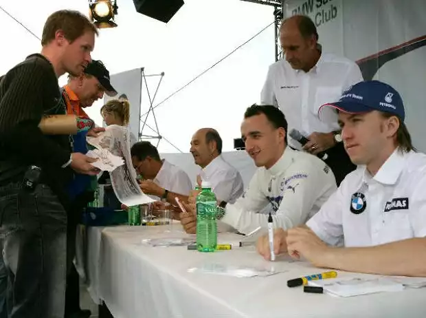 Nick Heidfeld Robert Kubica Titel-Bild zur News: Nick Heidfeld Robert Kubica