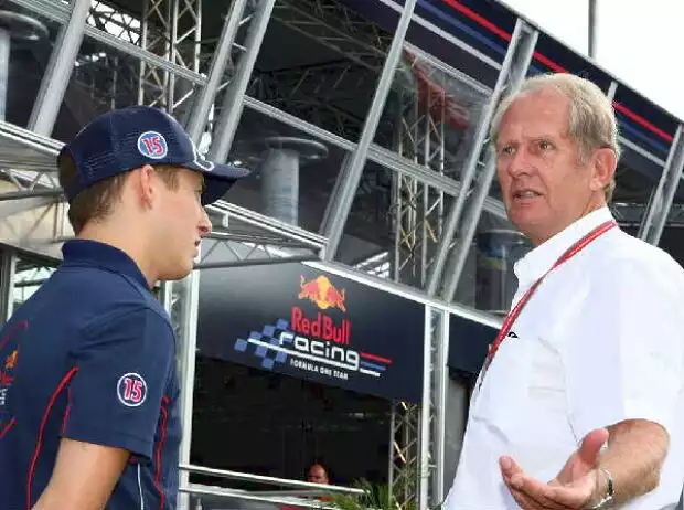 Christian Klien und Helmut Marko Titel-Bild zur News: Christian Klien und Helmut Marko