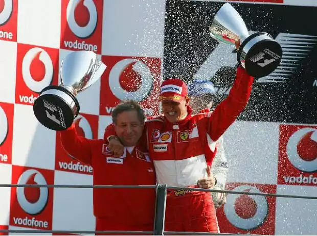 Jean Todt und Michael Schumacher Titel-Bild zur News: Jean Todt und Michael Schumacher