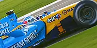 Bild zum Inhalt: Renault dominiert dritten Tag in Silverstone