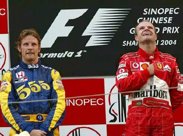 Jenson Button und Rubens Barrichello Titel-Bild zur News: Jenson Button und Rubens Barrichello