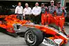 Bild zum Inhalt: Spyker MF1 nimmt weiter Formen an