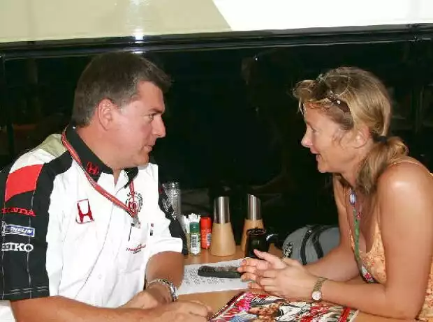 Otmar Szafnauer und Inga Stracke Titel-Bild zur News: Otmar Szafnauer und Inga Stracke