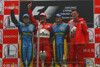 Bild zum Inhalt: China: Schumacher gewinnt Regenrennen vor Alonso