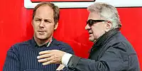 Gerhard Berger mit Willi Weber