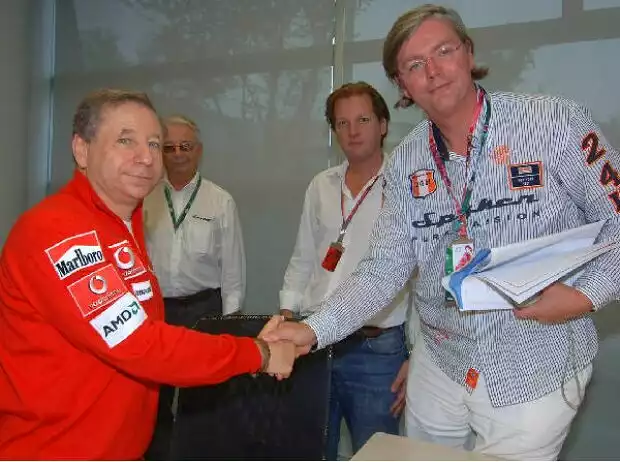Jean Todt und Victor Muller Titel-Bild zur News: Jean Todt und Victor Muller