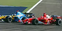 Fernando Alonso und Michael Schumacher