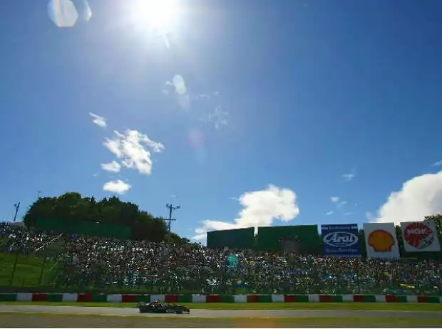 Sonnenschein in Suzuka Titel-Bild zur News: Sonnenschein in Suzuka