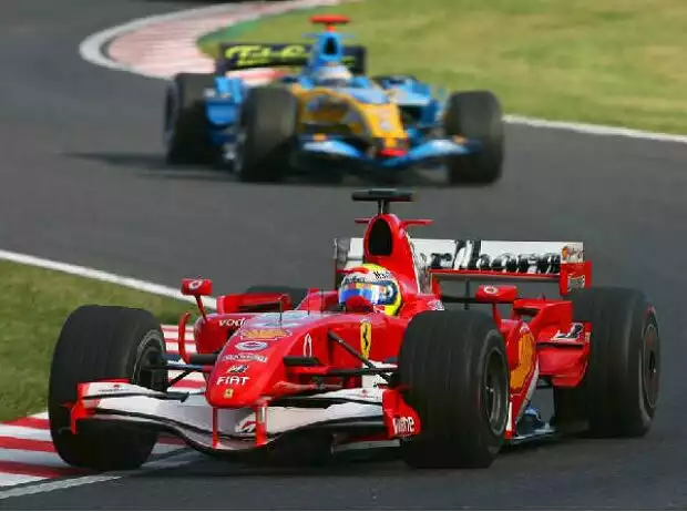 Felipe Massa vor Fernando Alonso Titel-Bild zur News: Felipe Massa vor Fernando Alonso
