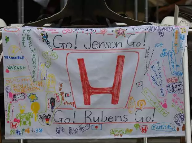 Honda-Flagge Titel-Bild zur News: Honda-Flagge