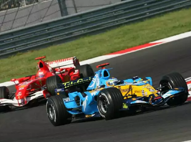 Michael Schumacher Fernando Alonso Titel-Bild zur News: Michael Schumacher Fernando Alonso