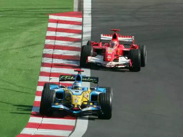 Fernando Alonso vor Michael Schumacher Titel-Bild zur News: Fernando Alonso vor Michael Schumacher