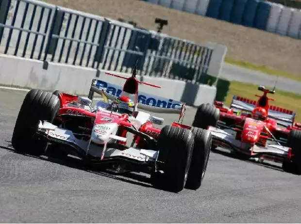 Michael Schumacher Ricardo Zonta Titel-Bild zur News: Michael Schumacher Ricardo Zonta
