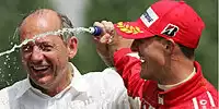 Ron Dennis und Michael Schumacher