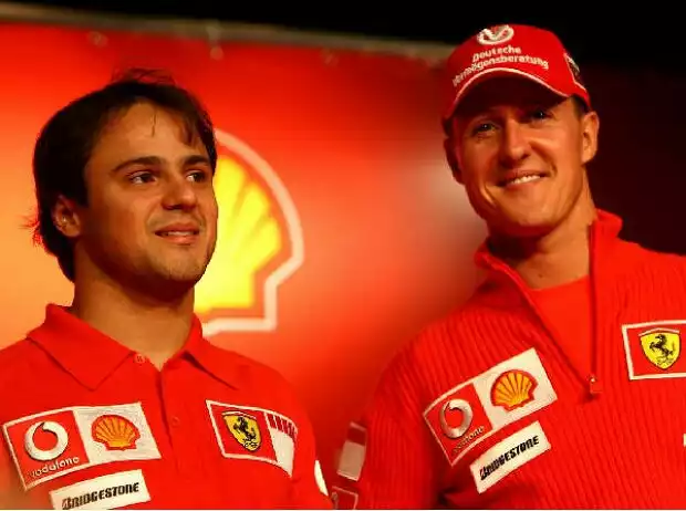 Felipe Massa mit Michael Schumacher Titel-Bild zur News: Felipe Massa mit Michael Schumacher