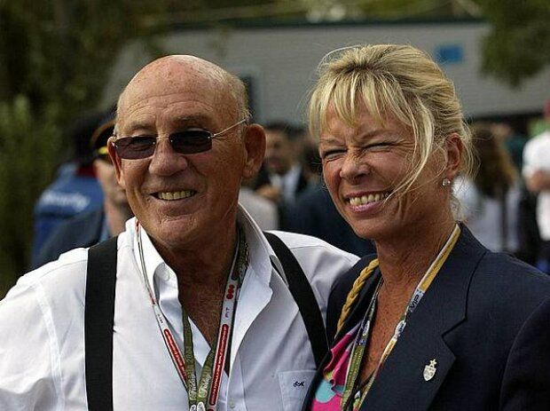 Sir Stirling Moss und seine Gattin Kate