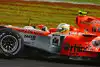 Bild zum Inhalt: Zufriedene Gesichter beim Spyker-MF1-Team