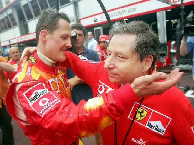 Michael Schumacher mit Jean Todt Titel-Bild zur News: Michael Schumacher mit Jean Todt