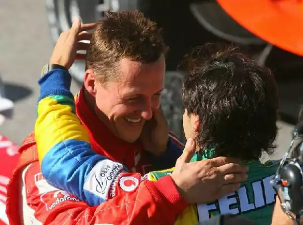 Michael Schumacher Felipe Massa Titel-Bild zur News: Michael Schumacher Felipe Massa