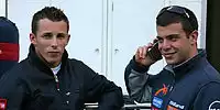 Christian Klien mit Ernesto Viso