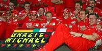 Bild zum Inhalt: Die Formel 1 verneigt sich vor Schumacher