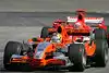 Bild zum Inhalt: Spyker MF1 hoffte auf Zwischenfälle in São Paulo
