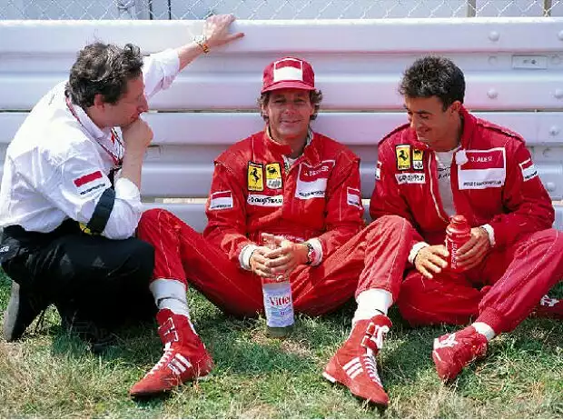 Jean Todt, Gerhard Berger und Jean Alesi Titel-Bild zur News: Jean Todt, Gerhard Berger und Jean Alesi
