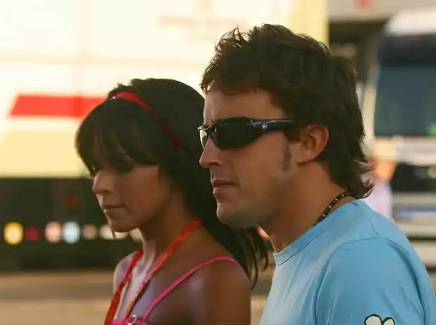 Raquel del Rosario und Fernando Alonso Titel-Bild zur News: Raquel del Rosario und Fernando Alonso