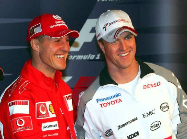 Titel-Bild zur News: Michael Schumacher und Ralf Schumacher