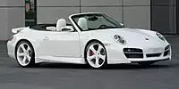 Bild zum Inhalt: Carrera 4S Cabrio von TechArt: Skylight