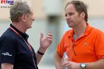 Dr. Helmut Marko und Gerhard Berger (Teamanteilseigner) (Scuderia Toro Rosso)