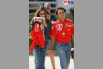 Felipe Massa (Ferrari) und seine Freundin