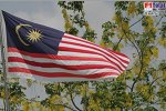 Eine malaysische Flagge