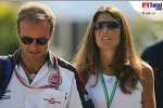 Rubens und Silvana Barrichello (Honda Racing F1 Team)