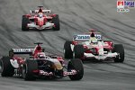 Felipe Massa (Ferrari), Ralf Schumacher (Toyota), Scott Speed (Scuderia Toro Rosso)