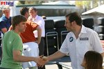 Nick Heidfeld und Jacques Villeneuve (BMW Sauber F1 Team)