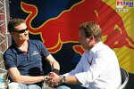 Christian Horner (Teamchef) (Red Bull Racing), David Coulthard (Red Bull Racing)