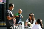 Juan-Pablo Montoya (McLaren-Mercedes) mit Familie