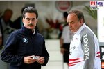 Mario Theissen (BMW Motorsport Direktor) (BMW Sauber F1 Team) und John Howett (Teampräsident) (Toyota)