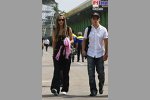 Christian Klien (Red Bull Racing) mit Freundin