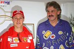 Michael Schumacher (Ferrari) und Ex-F1-Designer Gordon Murray