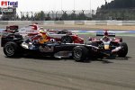 David Coulthard (Red Bull Racing), Vitantonio Liuzzi (Scuderia Toro Rosso)