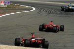 Michael Schumacher und Felipe Massa (Ferrari)
