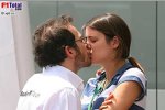 Jacques Villeneuve (BMW Sauber F1 Team) und Freundin Johanna
