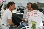 Christian Horner (Teamchef) (Red Bull Racing), David Coulthard (Red Bull Racing)