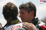 Jenson Button (Honda Racing F1 Team), Nick Fry (Teamchef) (Honda Racing F1 Team)