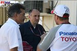 Franz Tost (Teamchef) (Scuderia Toro Rosso), Mario Theissen (BMW Motorsport Direktor) (BMW Sauber F1 Team), Ralf Schumacher (Toyota)