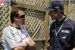 Alexander Wurz (Williams-Cosworth), Olivier Panis (Testfahrer) (Toyota)