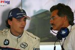 Mario Theissen (BMW Motorsport Direktor) (BMW Sauber F1 Team), Robert Kubica (Testfahrer) (BMW Sauber F1 Team)