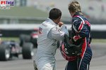 Juan-Pablo Montoya (McLaren-Mercedes), Scott Speed (Scuderia Toro Rosso)